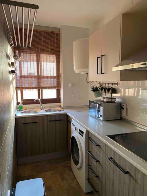 Апартаменти Atico Santa Lucia Terraza Y Parking Gratuitos Алькала-де-Гуадаїра Екстер'єр фото